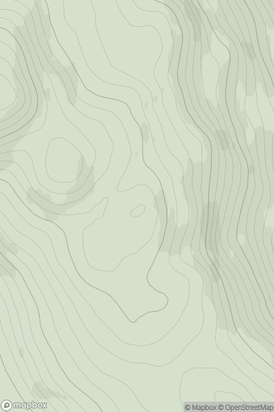 Thumbnail image for Meall Dearg South Top [Loch Tay to Perth] showing contour plot for surrounding peak